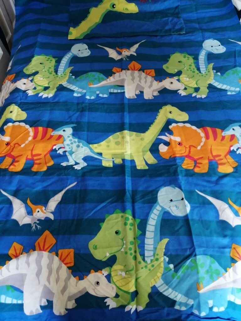 cot bed dinosaur bedding